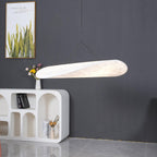 Pendellampe, Tense, Mulberrysilke-diffuser, sort ramme, LED, dæmpbar