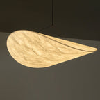 Pendellampe, Tense, Mulberrysilke-diffuser, sort ramme, LED, dæmpbar