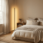 Nordic Inspired Multicolor LED Floor Lamp With Remote Dimmer