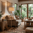 Adjustable 60-Inch Tripod Floor Lamp With Soft Fabric Shade