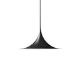 Slim-Neck Flared Pendant Light, Aluminum Shade, 8 Colors, 2 Sizes