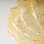 Murano Glass Flush Ceiling Light blown glass studio detail