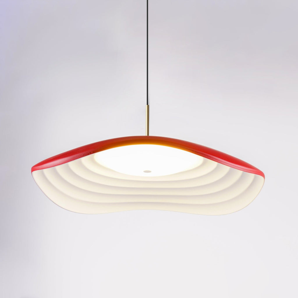 Valentina Pendant Light, LED Dimmable, Black White or Red