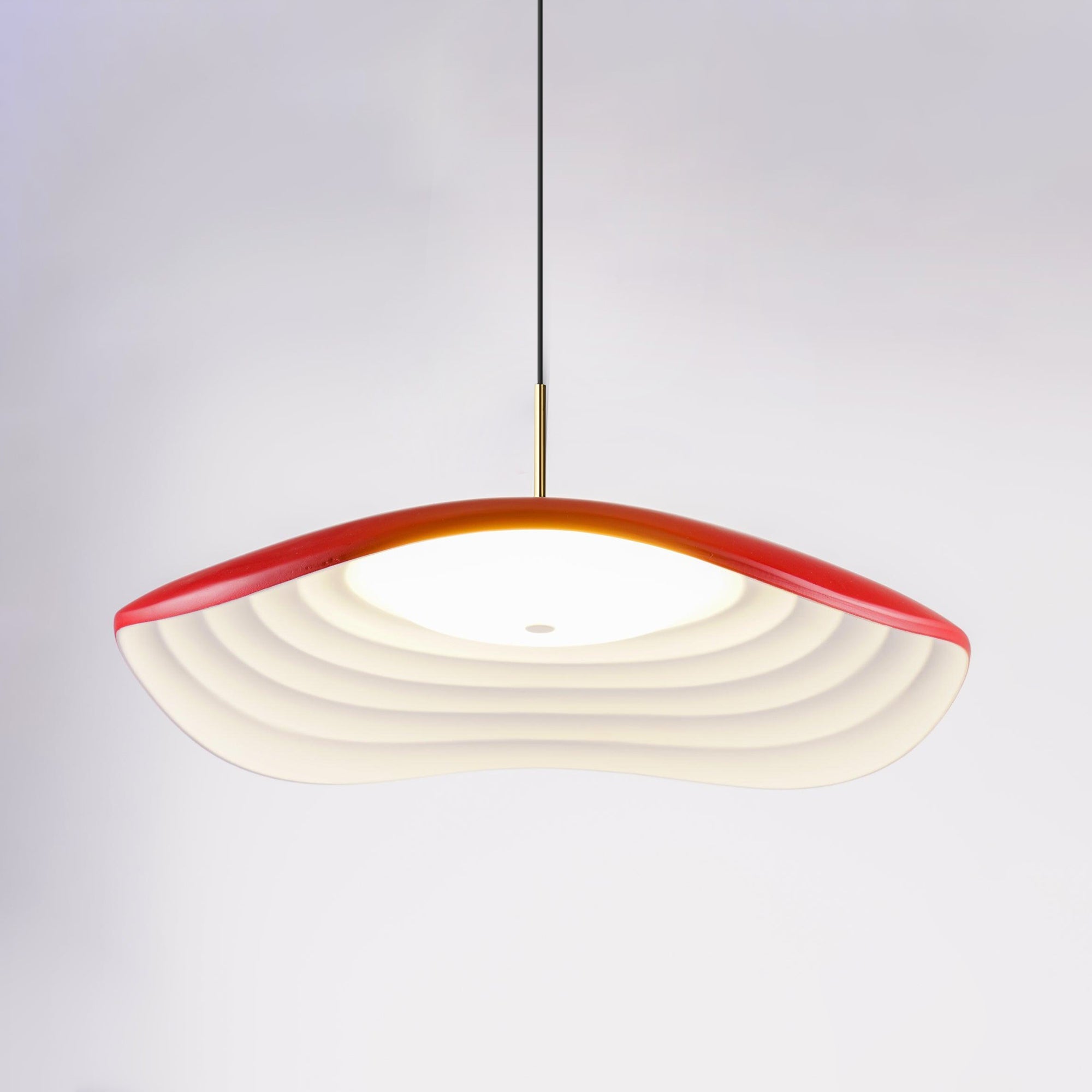 Valentina Pendant Light, LED Dimmable, Black White or Red