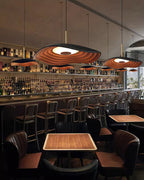 Valentina Pendant Light, LED Dimmable, Black White or Red