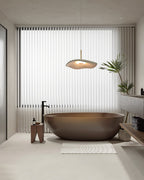 Valentina Pendant Light, LED Dimmable, Black White or Red