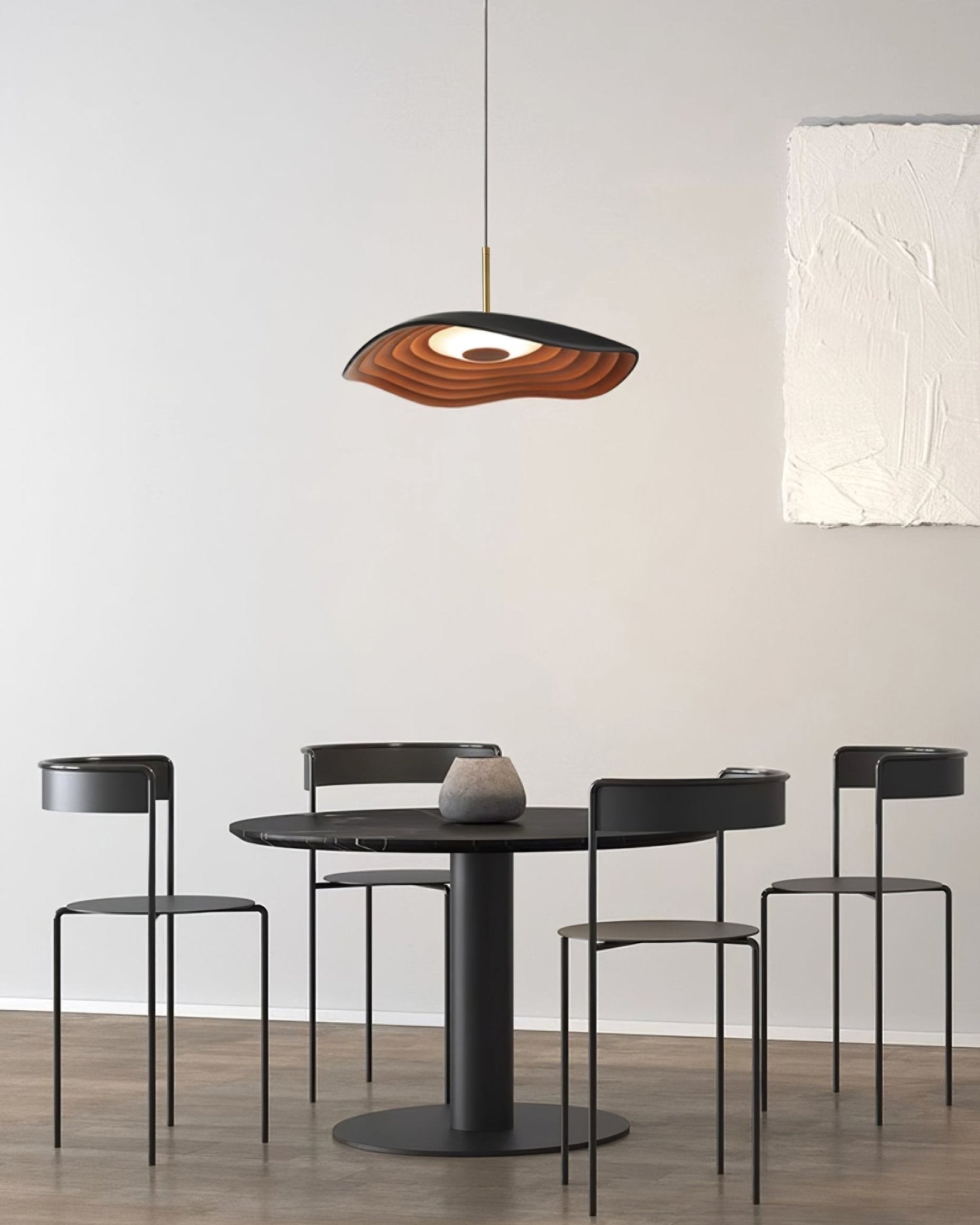 Valentina Pendant Light, LED Dimmable, Black White or Red