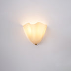 Wall Sconce Petalia, Translucent Glass, Petal Shape, G9 LED