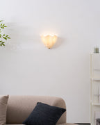 Wall Sconce Petalia, Translucent Glass, Petal Shape, G9 LED