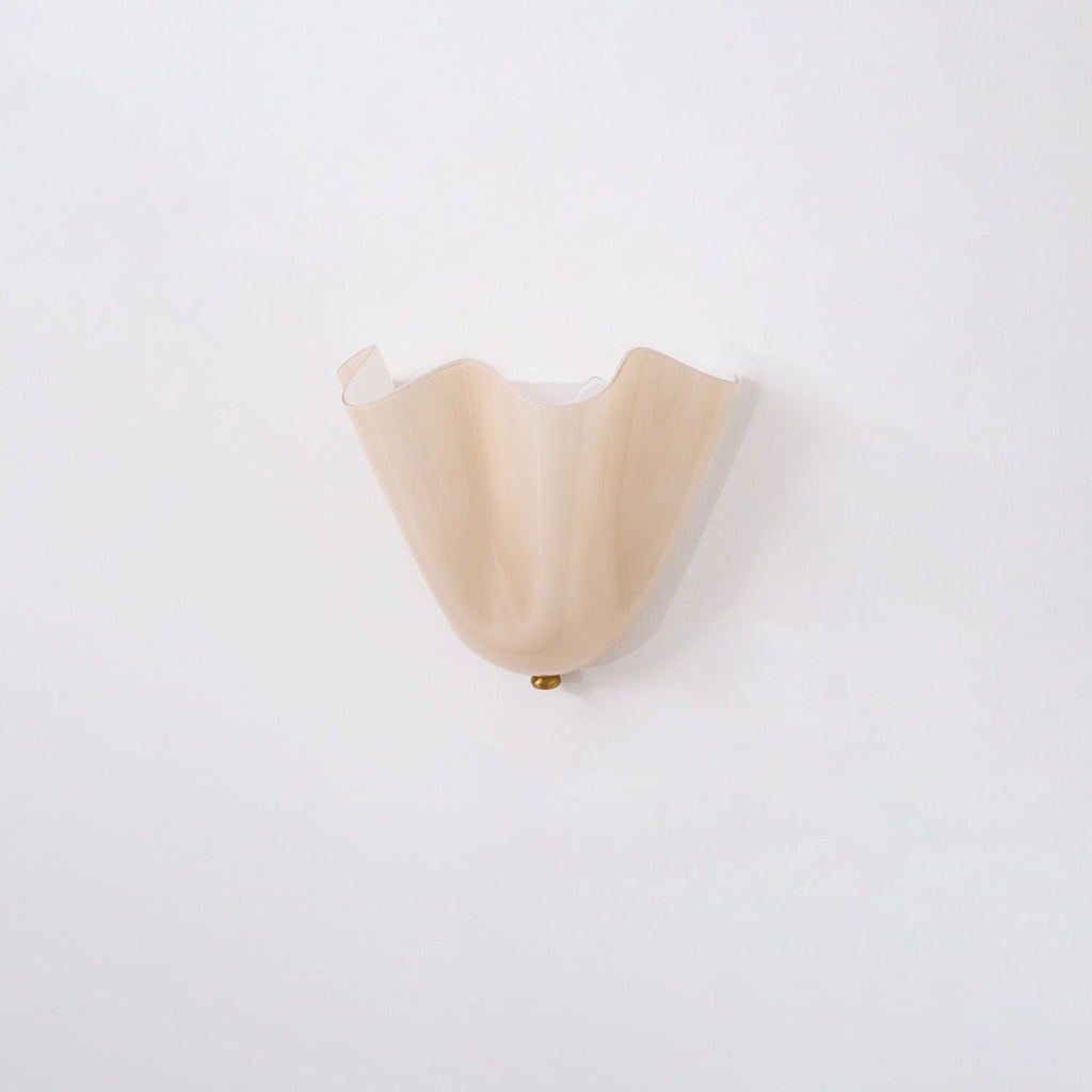 Wall Sconce Petalia, Translucent Glass, Petal Shape, G9 LED