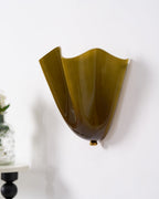 Wall Sconce Petalia, Translucent Glass, Petal Shape, G9 LED