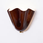 Wall Sconce Petalia, Translucent Glass, Petal Shape, G9 LED