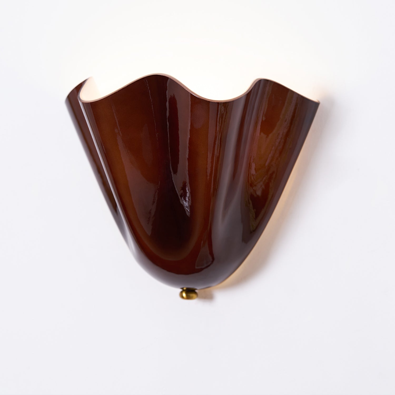 Wall Sconce Petalia, Translucent Glass, Petal Shape, G9 LED