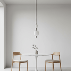 Glass and plastic globe pendant shade comparison