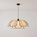 Vintage Metal Petal Pendant Light Fixture, 12-Inch Bloom Style Ceiling Light