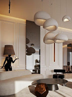 Wabi-Sabi Organic Chandelier - Sculptural Statement Light