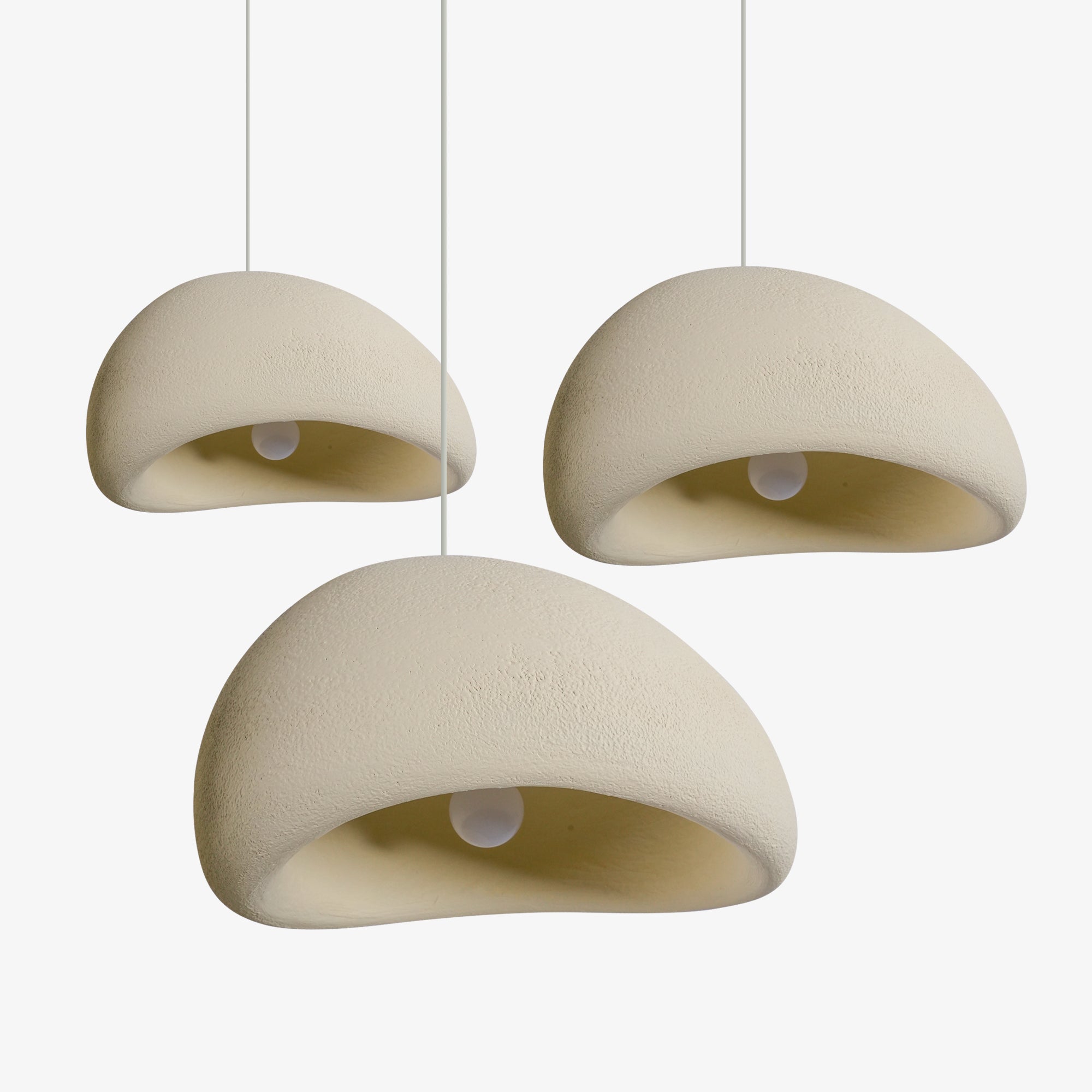 Wabi-Sabi Organic Chandelier - Sculptural Statement Light