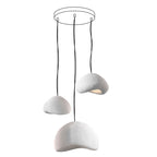 Wabi-Sabi Organic Chandelier - Sculptural Statement Light