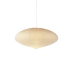 Washi-papir Swag pendellampe, Mulberry-skærm, E26/E27, stik-tilslutning