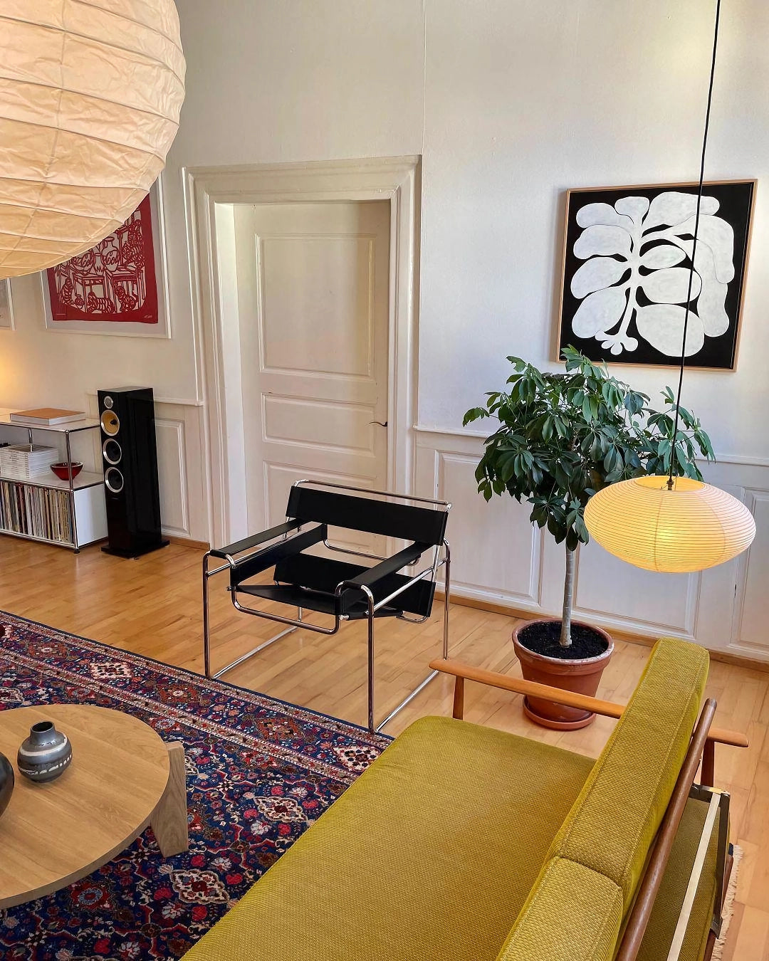 Pendellampe, håndlavet skærm i washipapir, E26/E27, 15A 21A 26A