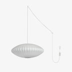 Nelson Bubble Swag Pendant Light shown in a room cluster