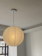 Washi-papirpendel, Mulberry-skærm, E26/E27, fastmonteret