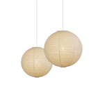 Washi-papirpendel, Mulberry-skærm, E26/E27, fastmonteret