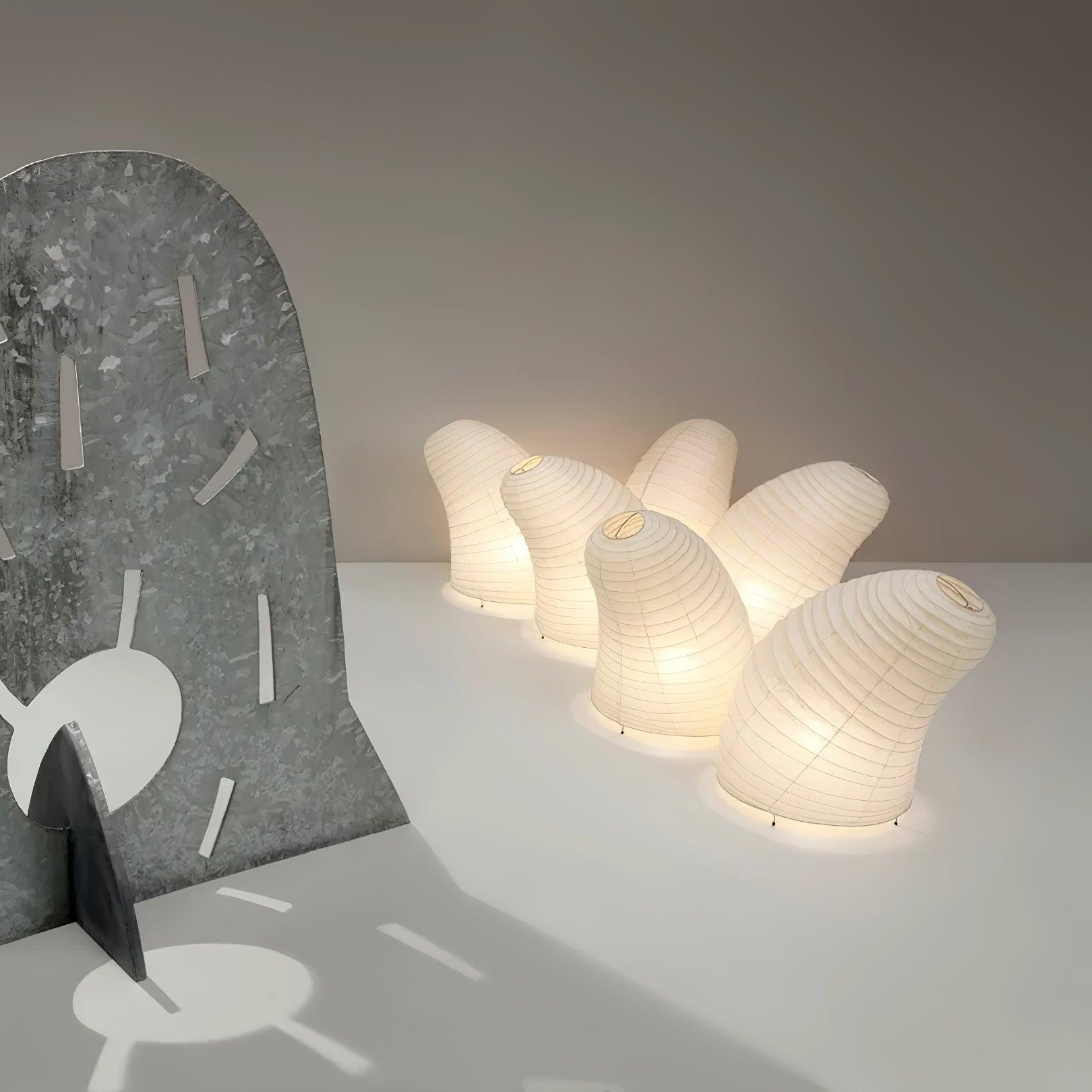 Table Lamp, Xuanzhi, Handmade Mulberry Paper Shade, E26/E27, Plug-In