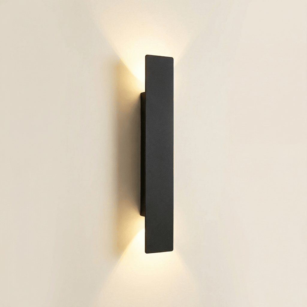 Waterproof LED Outdoor Wall Light With Up And Down Lighting Modern Fixture