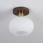 This unlit Clérachic ceiling light faces forward against a plain white background.