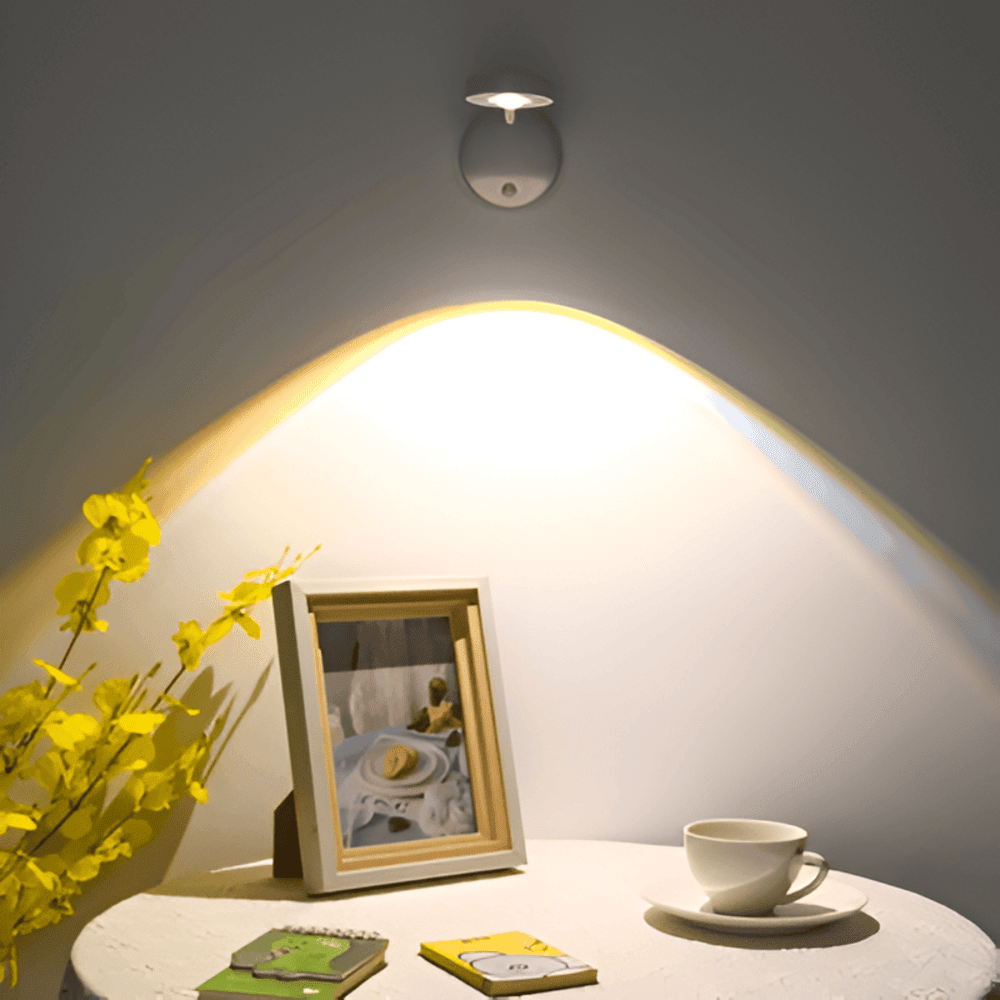 Motion Sensor LED Wall Light With Minimalist Design 1-Light