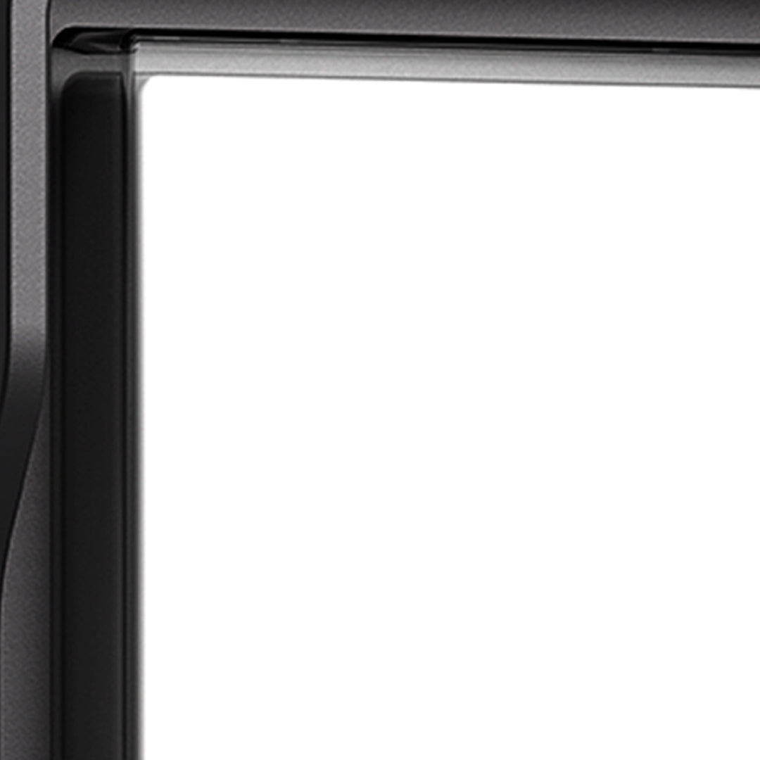 Arandela Exterior Quadrada em Alumínio Preto, LED Branco Quente 12W