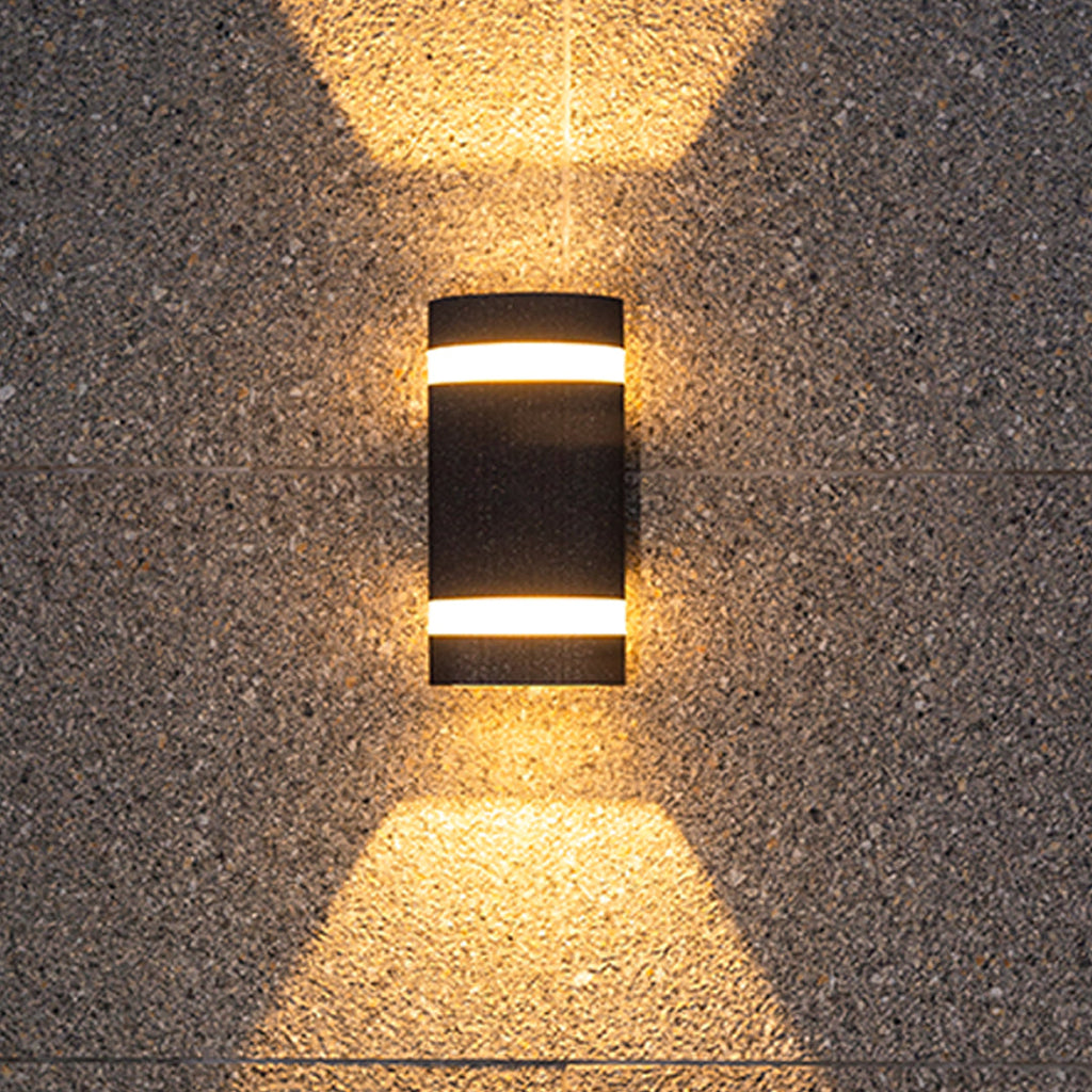 Luz de Parede para Jardim Industrial, Arandela LED em Alumínio Fundido