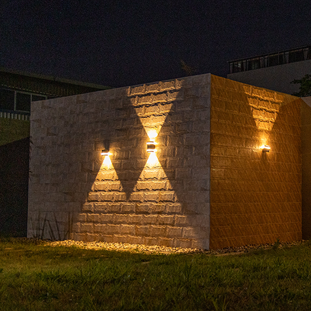 Luz de Parede para Jardim Industrial, Arandela LED em Alumínio Fundido