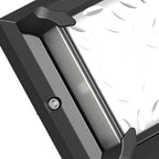 Faith vegglampe for utendørsbruk, moderne støpt aluminium med OSRAM LED