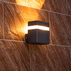 Luz de Parede para Jardim Industrial, Arandela LED em Alumínio Fundido