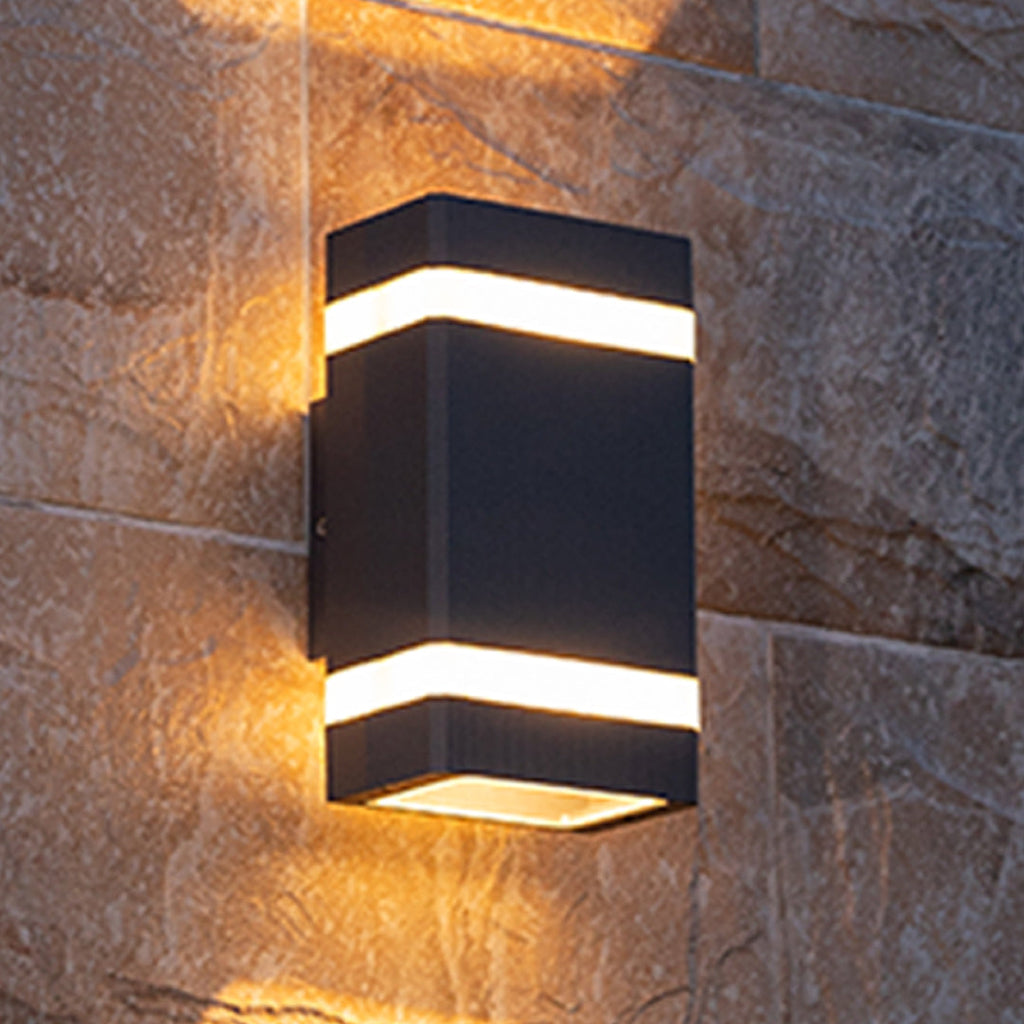 Luz de Parede para Jardim Industrial, Arandela LED em Alumínio Fundido