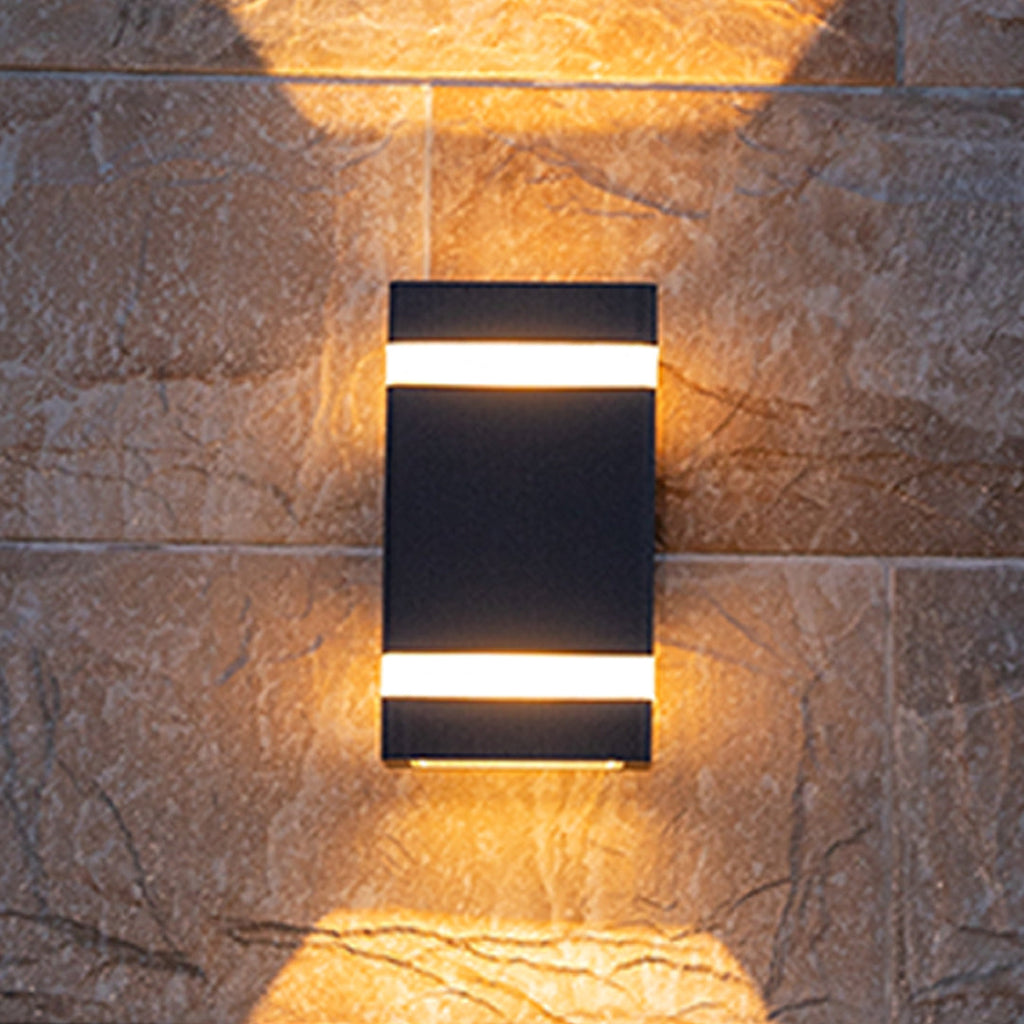 Luz de Parede para Jardim Industrial, Arandela LED em Alumínio Fundido