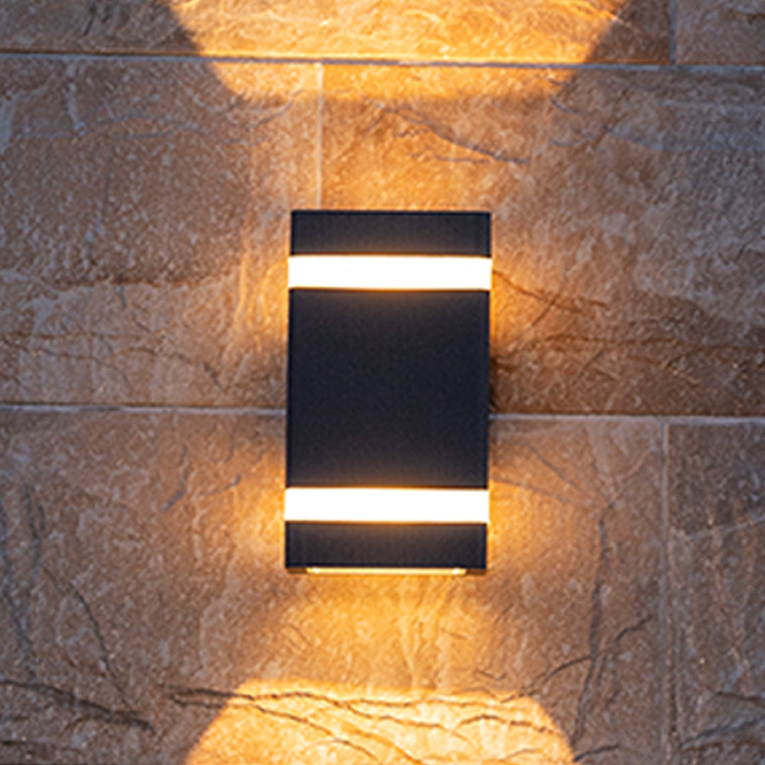 Luz de Parede para Jardim Industrial, Arandela LED em Alumínio Fundido