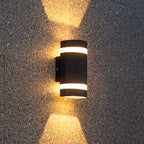 Luz de Parede para Jardim Industrial, Arandela LED em Alumínio Fundido