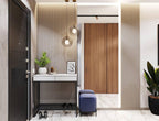 Pendant Light, Copper-Plated Glass Shade, E26/E27, Hardwired