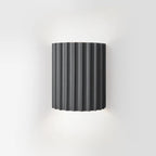 Sculptural Resin Wall Lamp With Warm LED Glow, Nordic Style