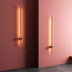 Eonix Drejelig Lineær Væglampe, Minimalistisk Sort Metal LED