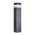 Aluminum Garden Pole Light, 80cm Nordic Bollard Lamp With Warm LED
