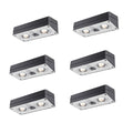 Solcellevæglys med flerfarvet RGB-glød, skumrings-til-daggry-sensor
