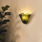 Clérachic folded glass wall light shown in all four colours