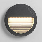 Hjørnetrinnlys for gårdsplasser, værbestandig aluminium LED-design