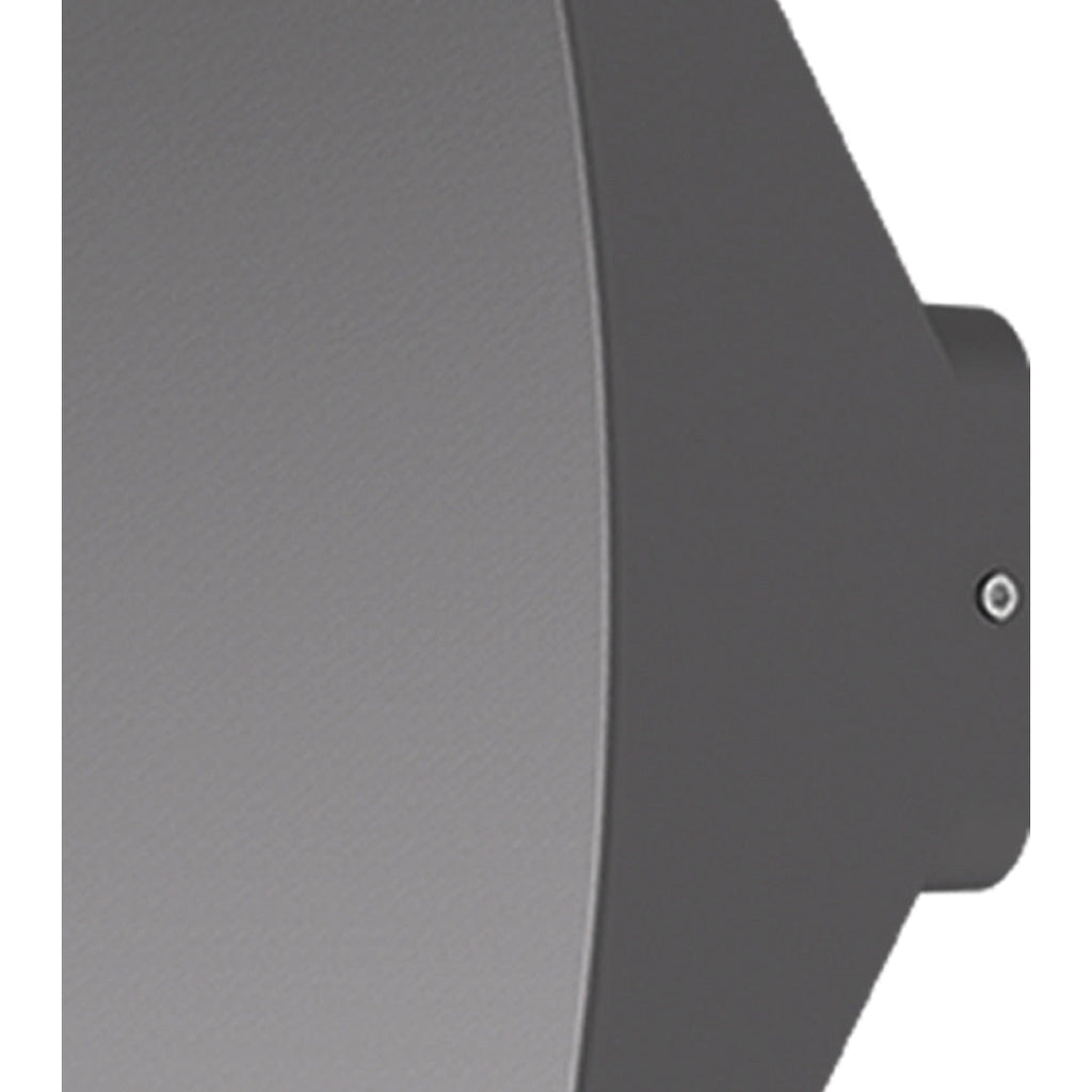 Luz de Parede Exterior LED Impermeável, Arandela Minimalista em Alumínio e Vidro