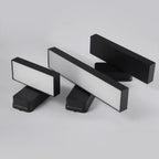 Adjustable LED Outdoor Wall Light, Black Aluminum, IP65 Rated