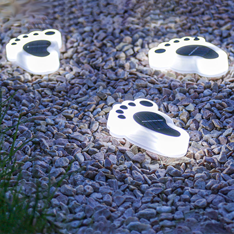 Solcelledrevet LED-havebelysning, skumring-til-daggry ABS jordspyd